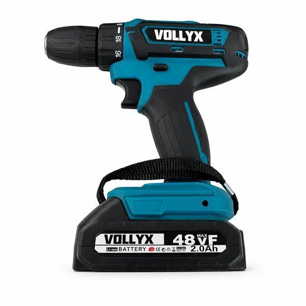 Набір акумуляторних інструментів VOLLYX 48VF 2в1 в кейсі VOLLYX48VF фото