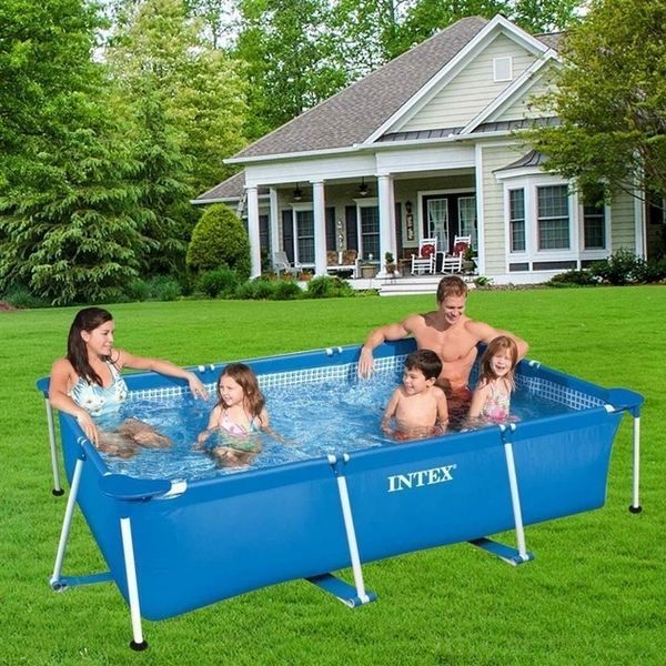 Бассейн каркасный прямоугольный Intex Small Frame 28271 260&times;160&times;65 см 2300 л 02k12p085 фото